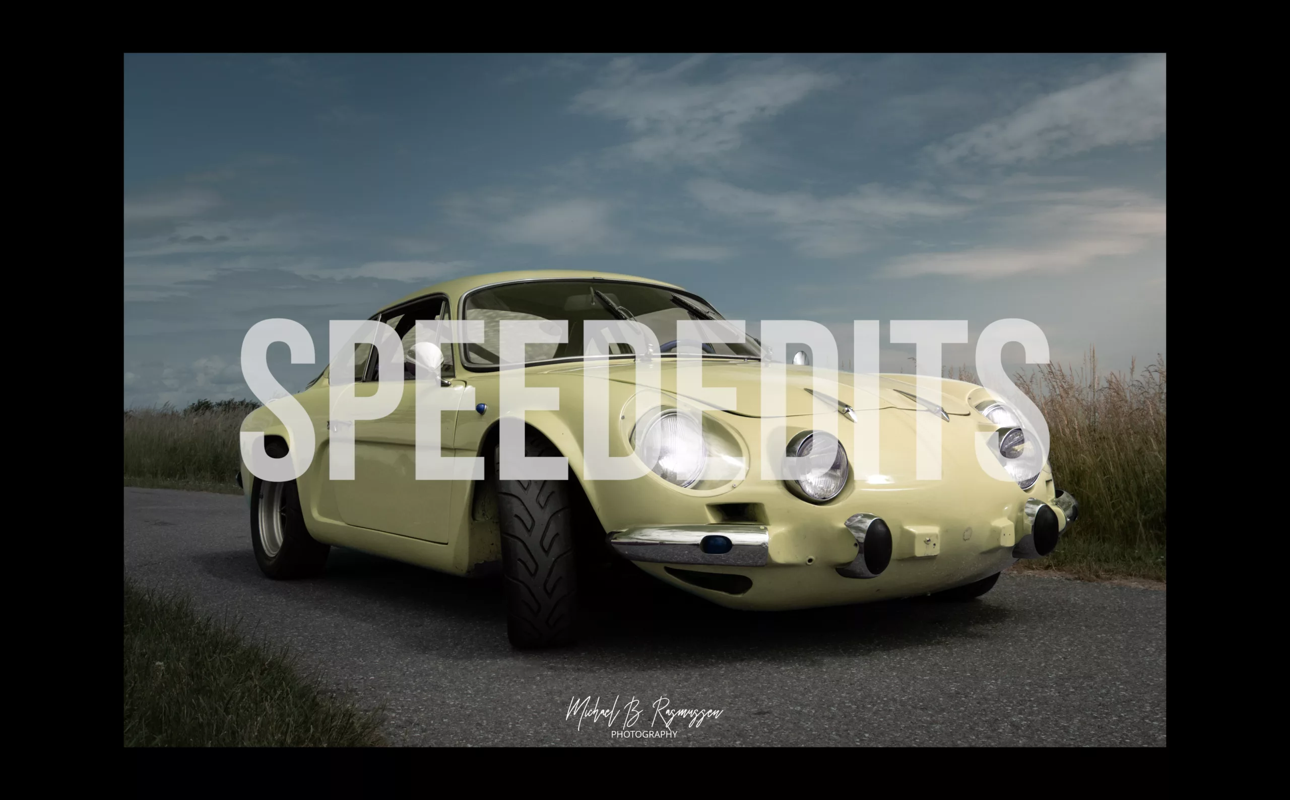 Speed Edit | Renault Alpine A110 new paintjob