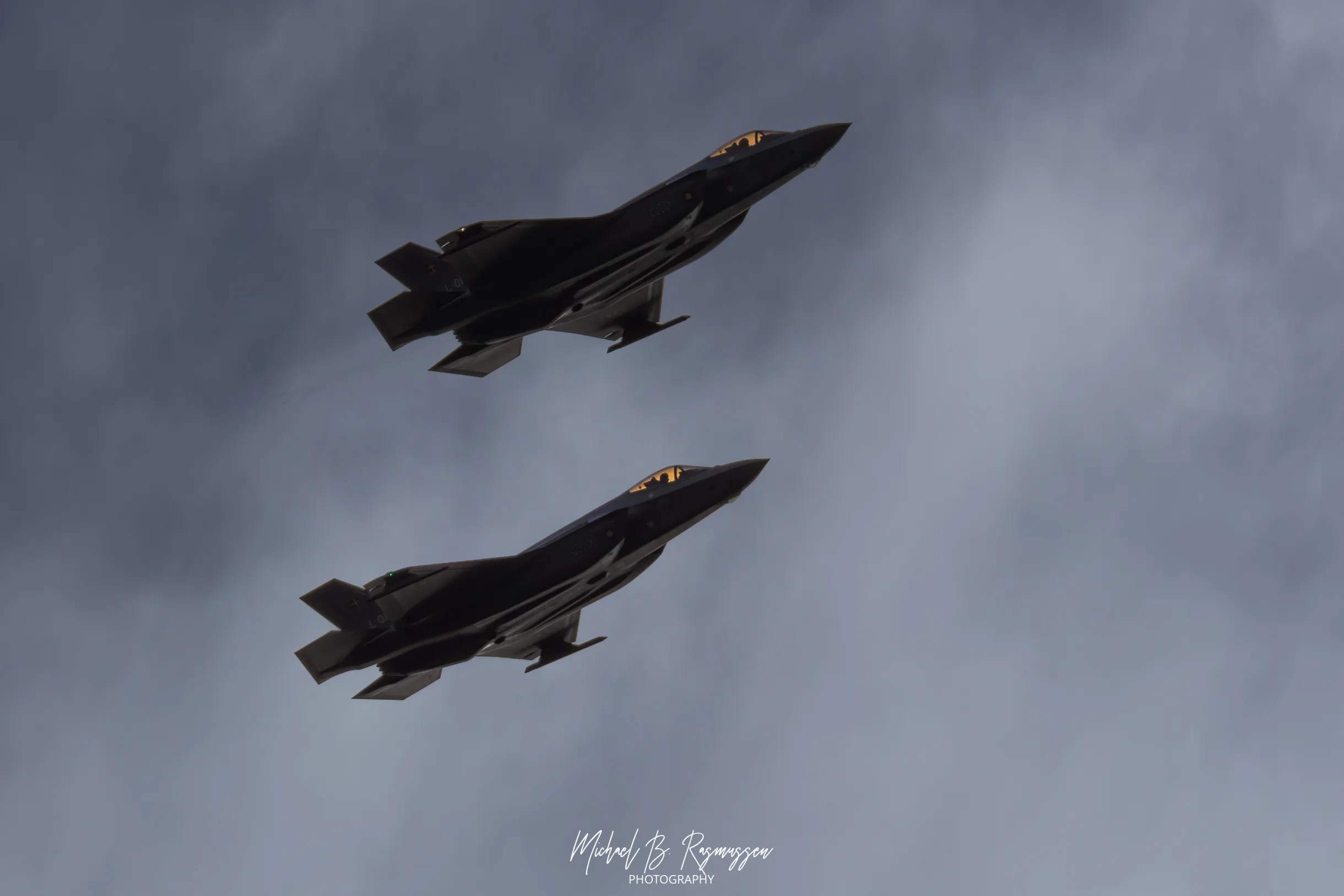 Da haven fik uventet besøg i overlydsfart: F-35 over matriklen